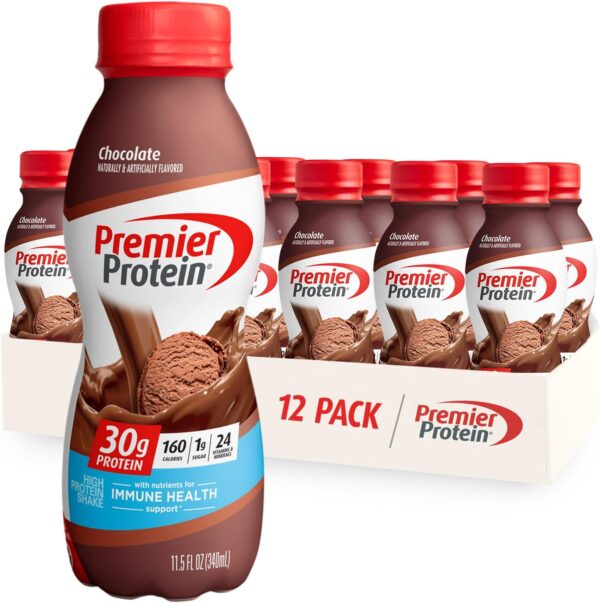 Premier Protein Shake, Chocolate, 11.50 fl oz, 12ct